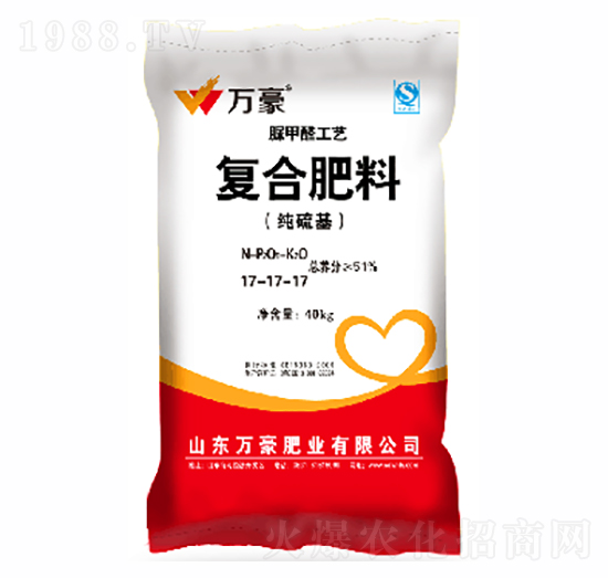 經(jīng)濟(jì)作物專(zhuān)用復(fù)合肥料17-17-17-萬(wàn)豪