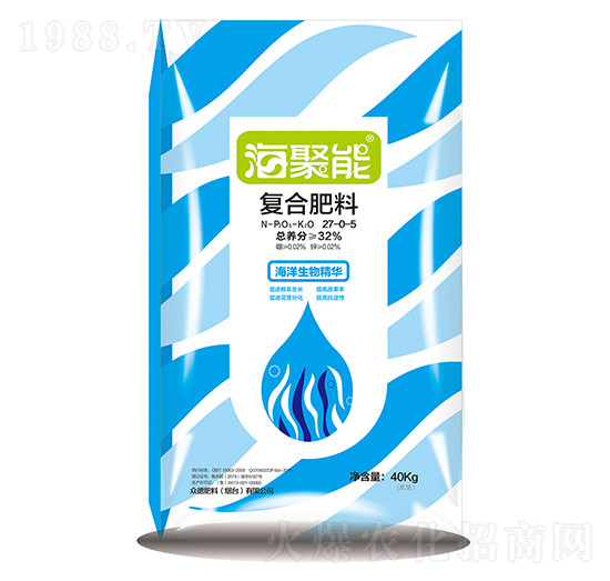 海聚能復合肥料27-0-6-眾德肥料