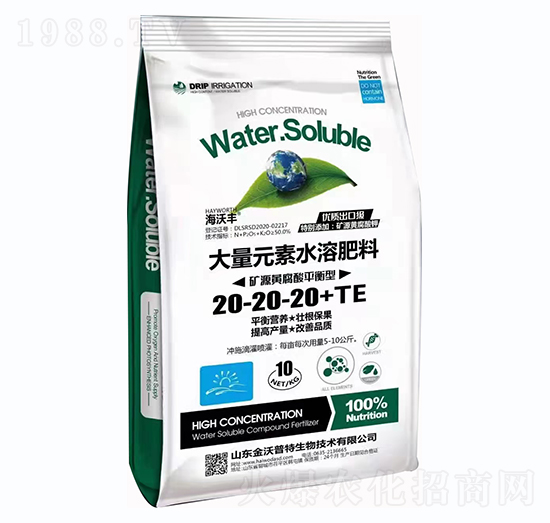 �۹Ȱ���ƽ���ʹ���Ԫ��ˮ�ܷ���20-20-20+TE-�����S-�����_(d��)����