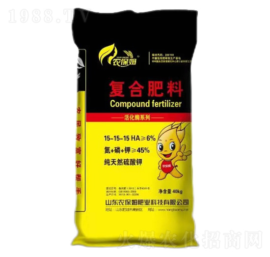 活化酶復合肥料15-15-15+HA-農(nóng)保姆肥業(yè)