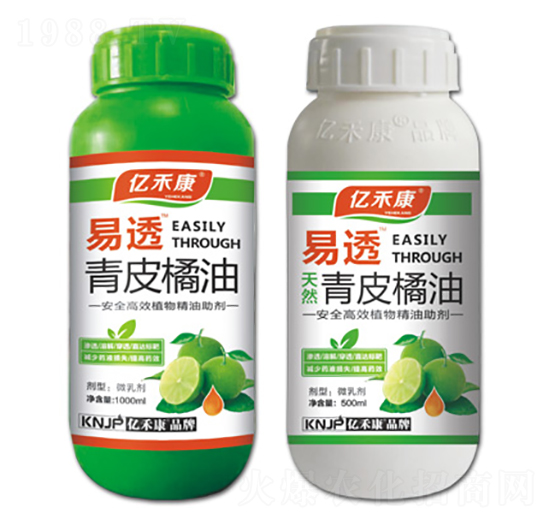 1000ml易透青皮橘油-億禾康-康諾肥業(yè)