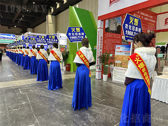 火爆網(wǎng)美女禮儀宣傳隊(duì)亮相2024中原農(nóng)資雙交會(huì)！